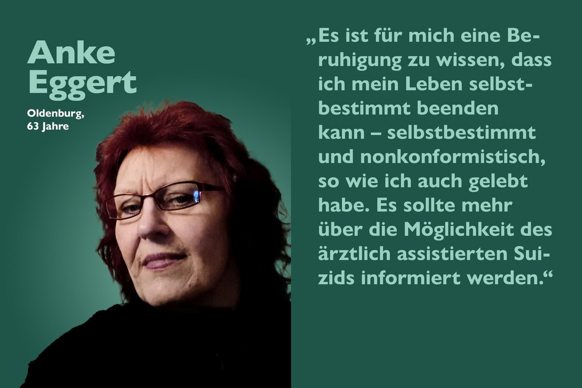 Foto eines Mitglieds mit Zitat