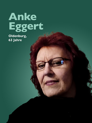 Anke Eggert, Oldenburg, 63 Jahre