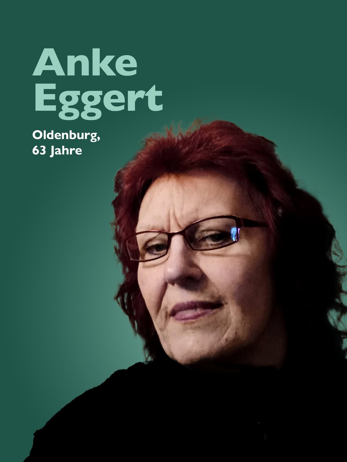 Anke Eggert, Oldenburg, 63 Jahre