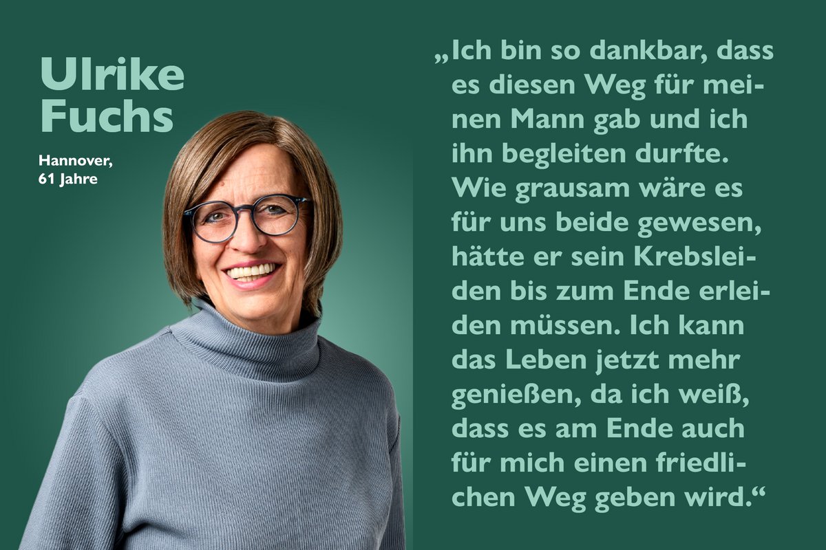 Foto eines Mitglieds mit Zitat